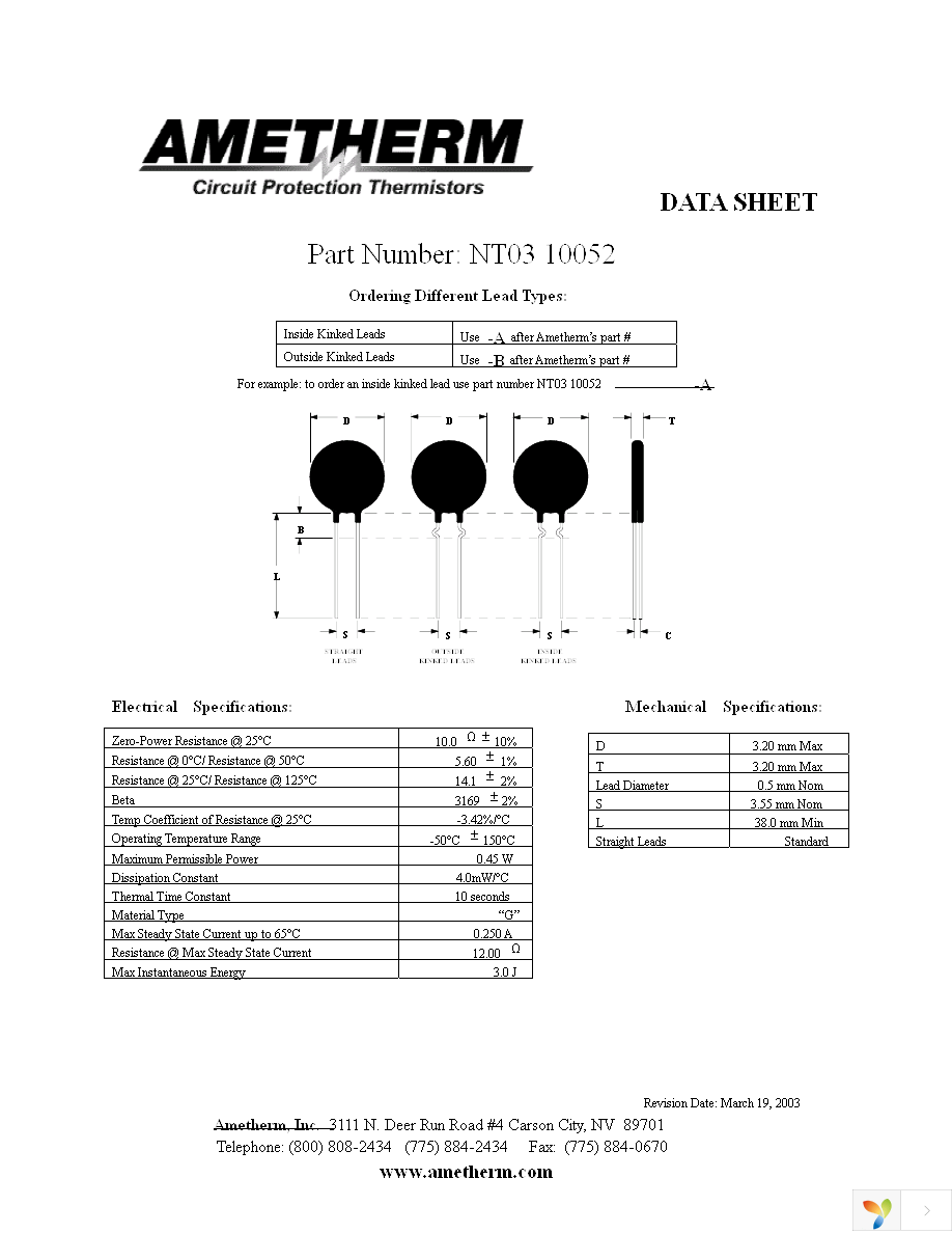 NT03 10052 Page 1